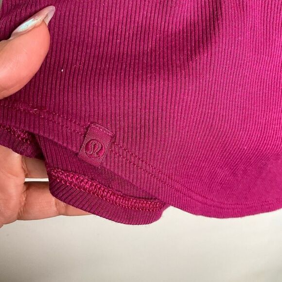 Lululemon Ribbed Modal Silk Twist-Back Yoga Tank - Picture 5 of 5